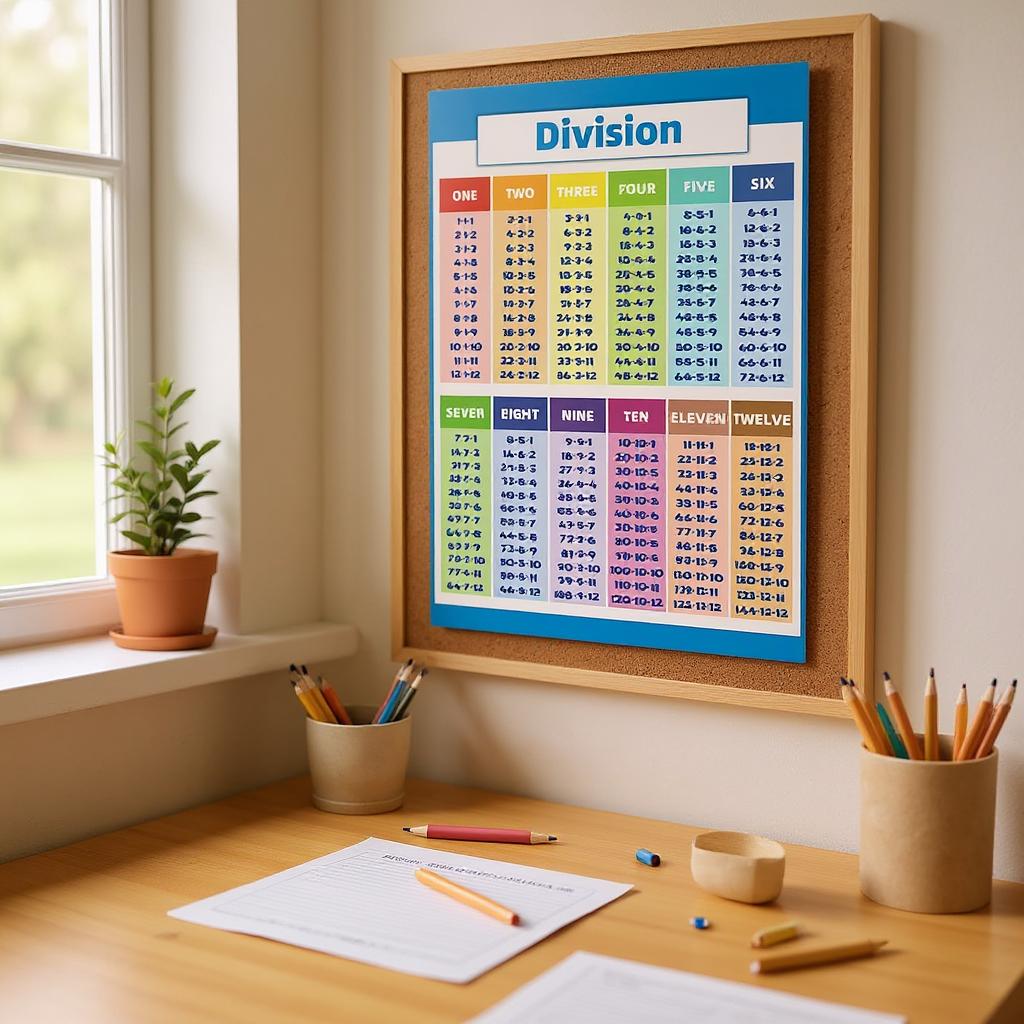 x4 Math Posters (Addition, Subtraction, Multiplication, Division)